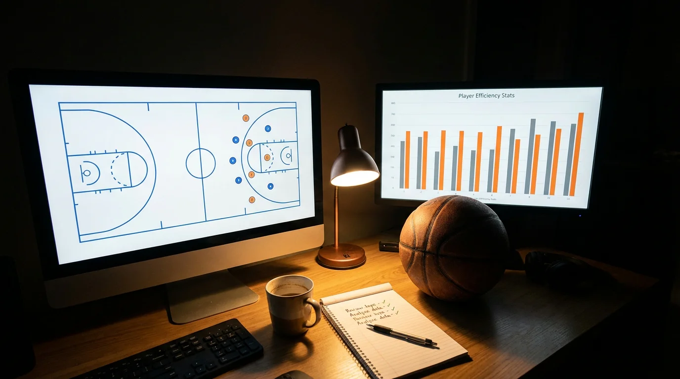 Análise de jogos da NBA com métricas avançadas e checklist pré-aposta