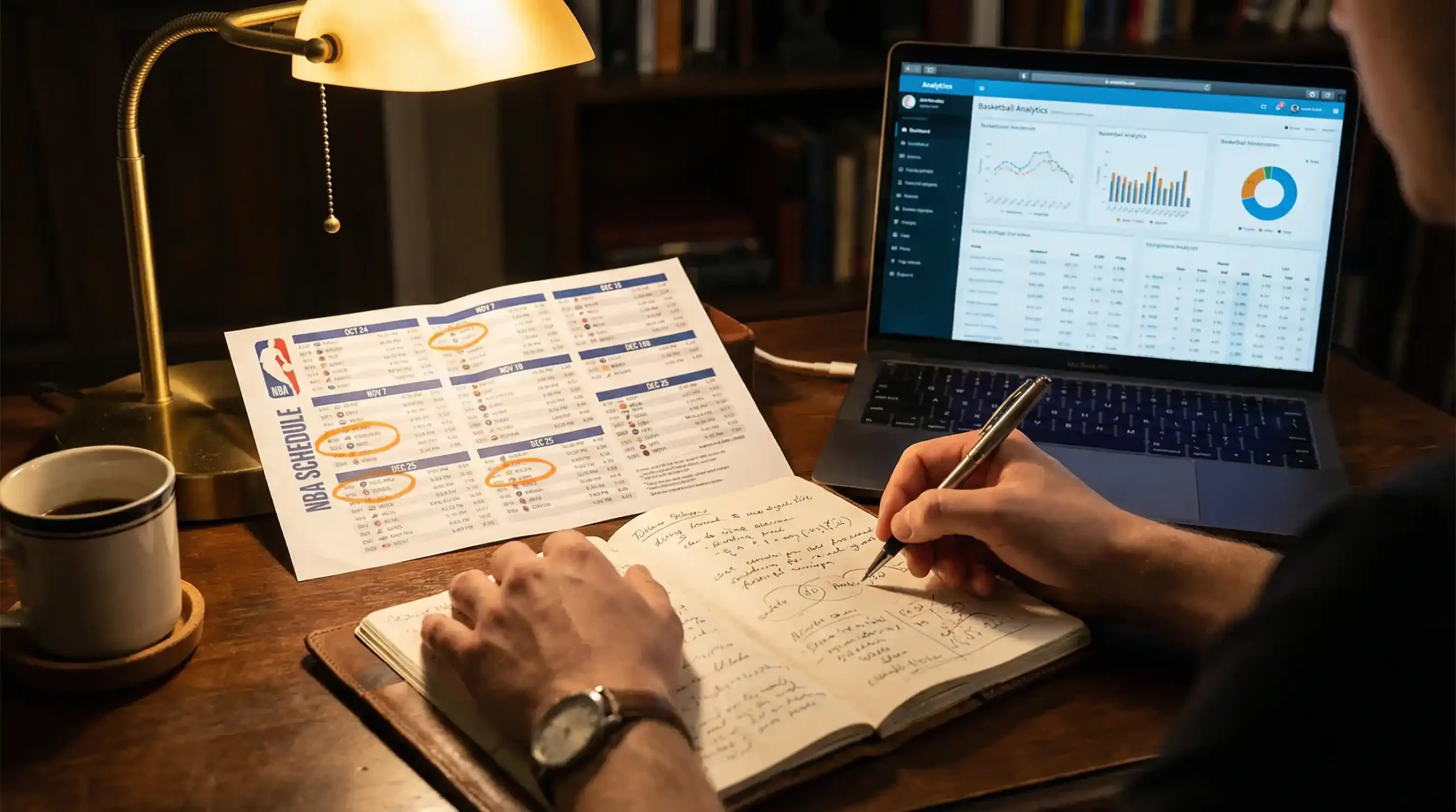 Estratégias de apostas na NBA baseadas em dados e análise de calendário