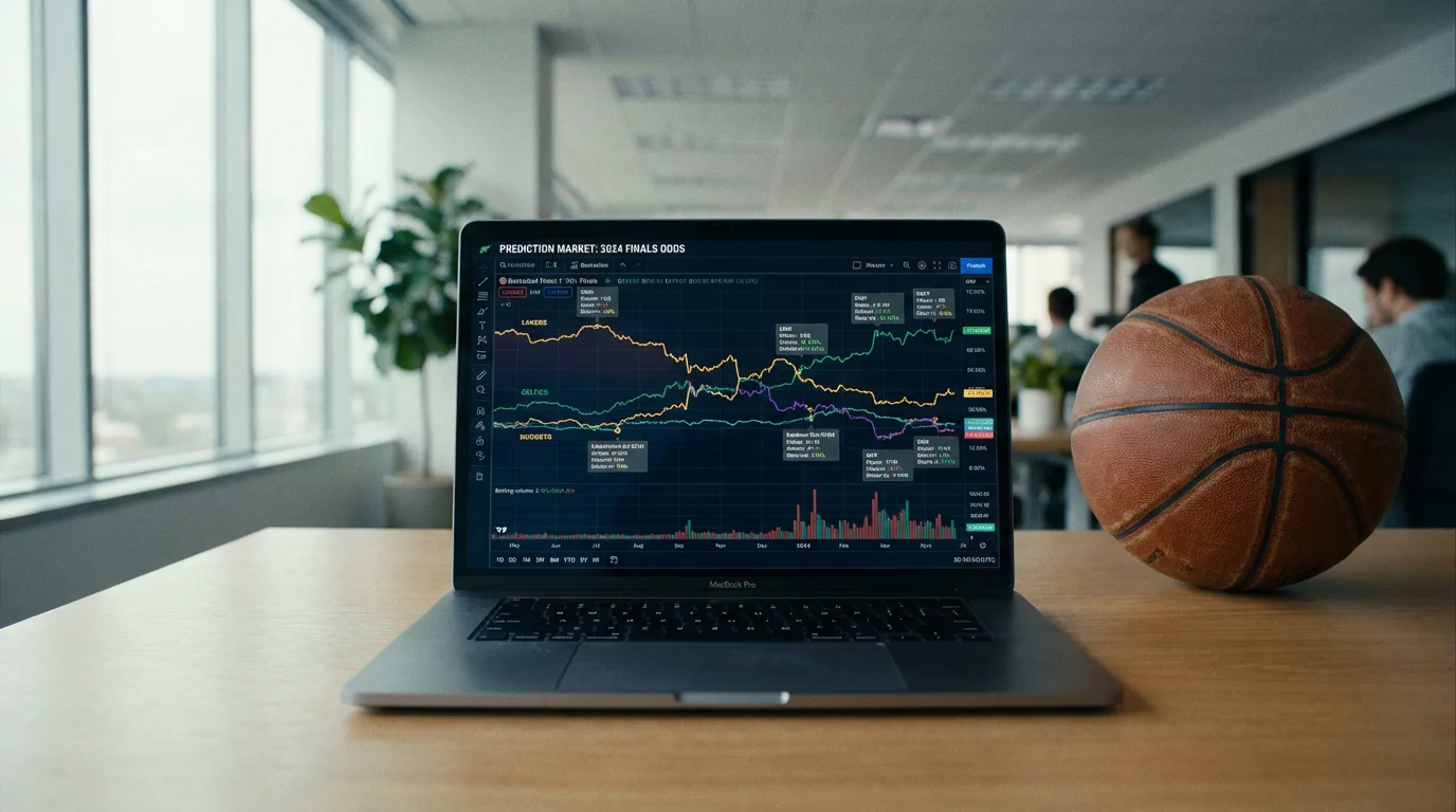 Comparação entre prediction markets e apostas tradicionais na NBA com análise de diferenças e legalidade